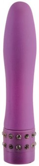 Mini Vibro Strass Mauve
