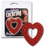 Cockring Coeur Silicone Rouge